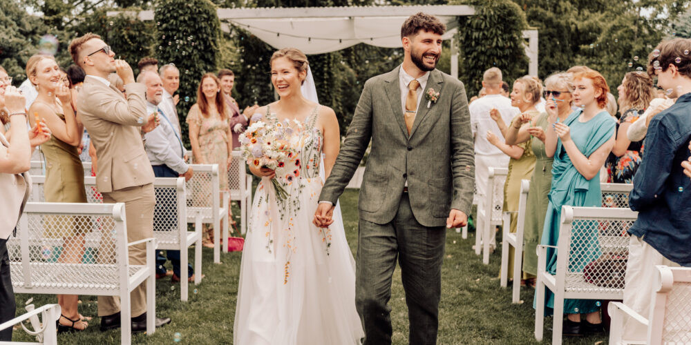 brzoskwinia ogrod - ceremonia ślubna